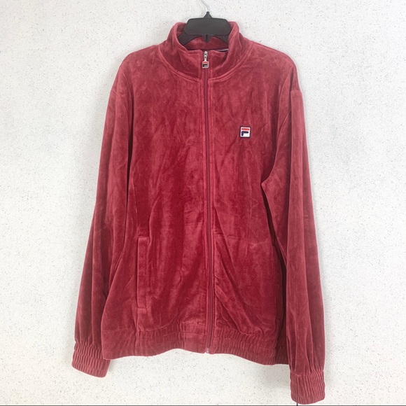 fila velvet jacket